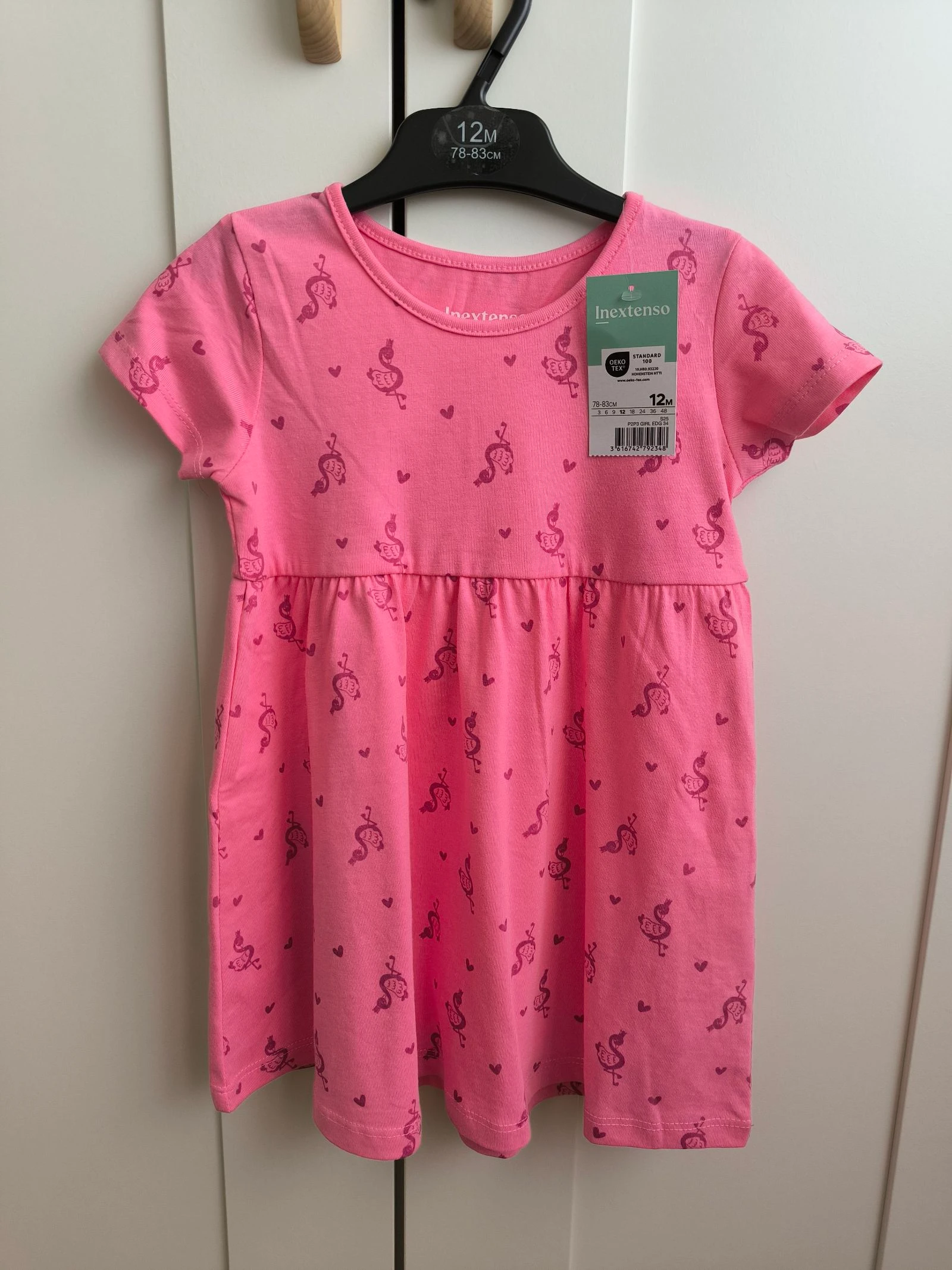 Vestido verão rosa
